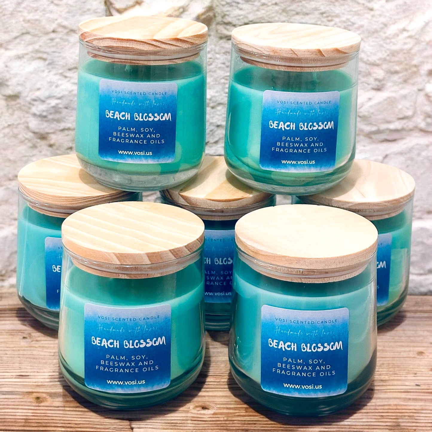 Beach Blossom Candle