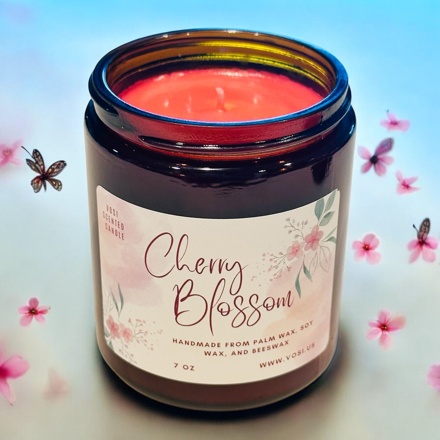 Cherry Blossom Candle