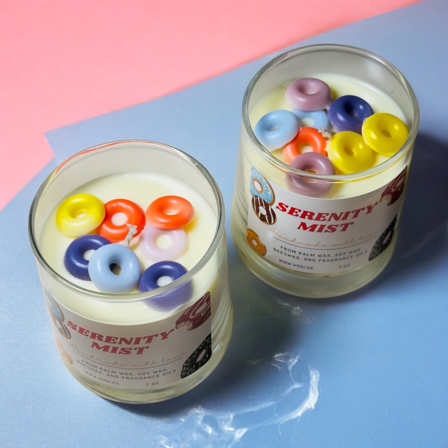 Serenity Mist Candle Froot Loops Decor