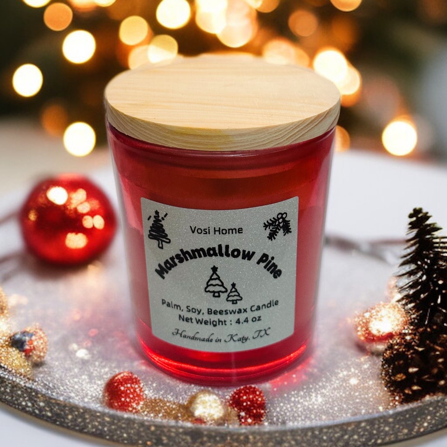 Marshmallow Pine Candle
