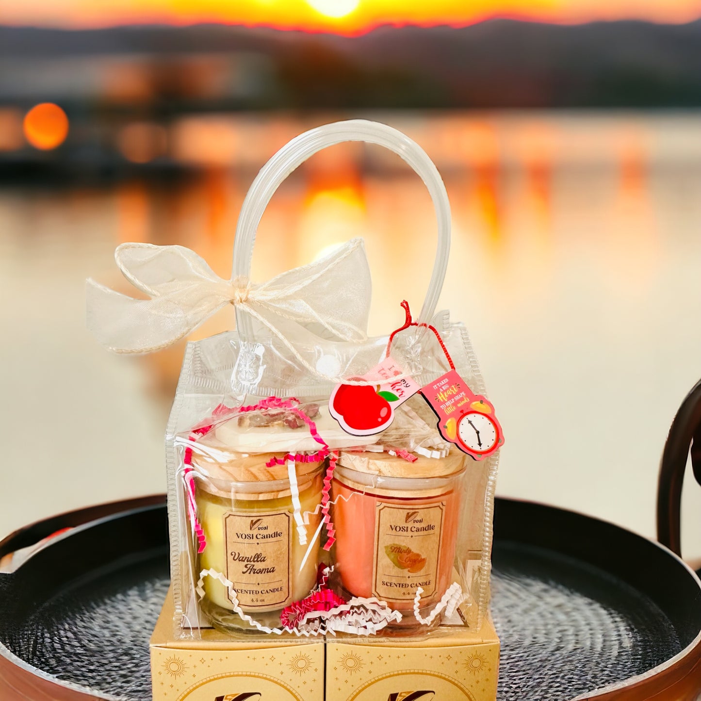 Gift Set of 2 Candles 4.4oz