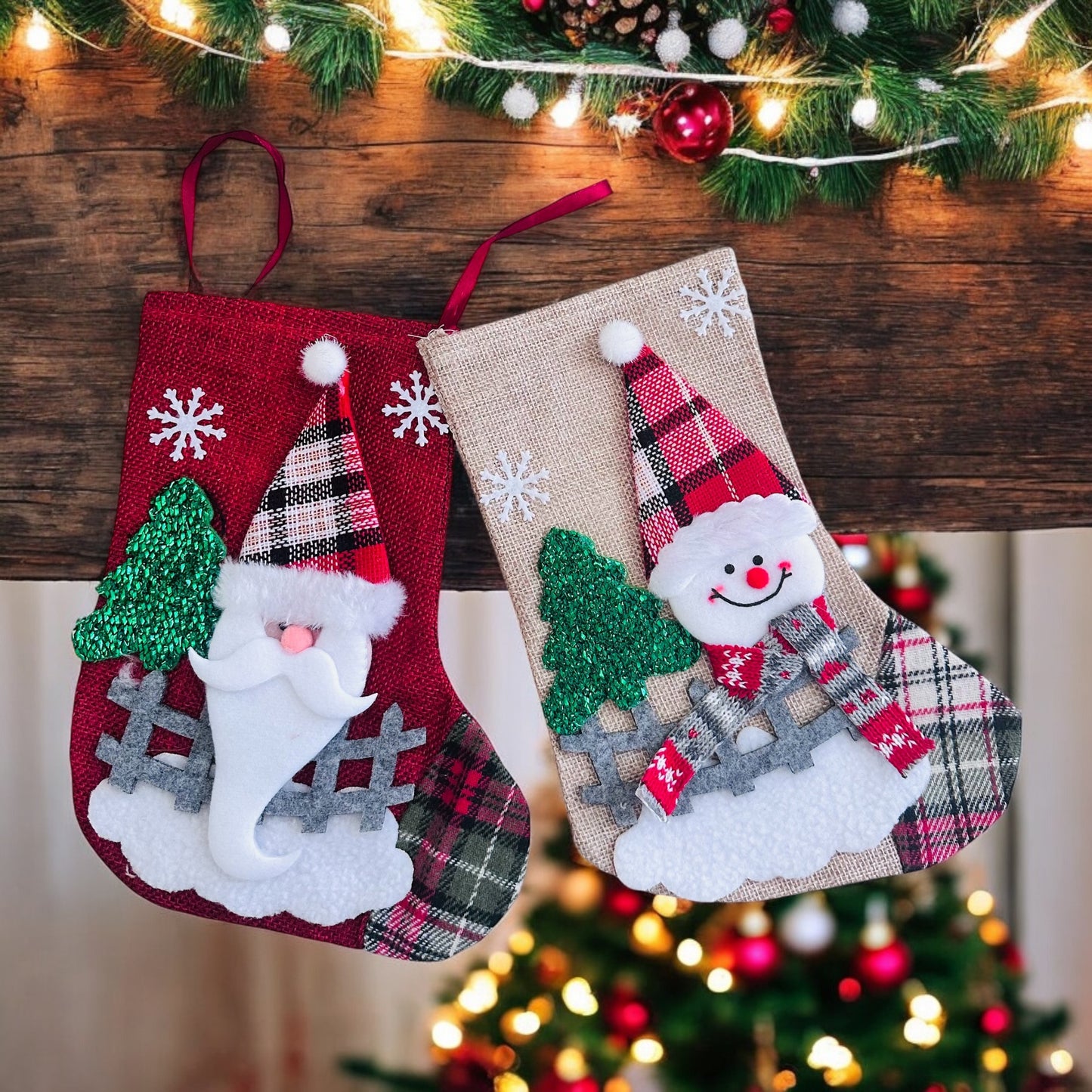 Christmas Stocking - Candy Stocking for Christmas Season