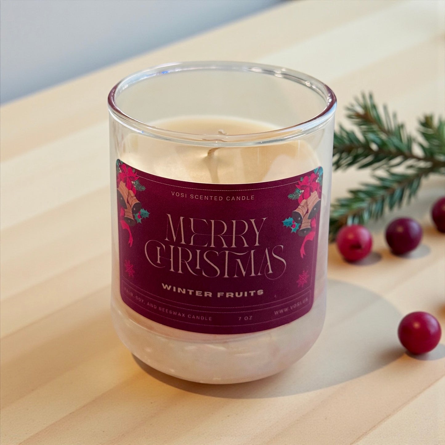 Winter Fruits Candle