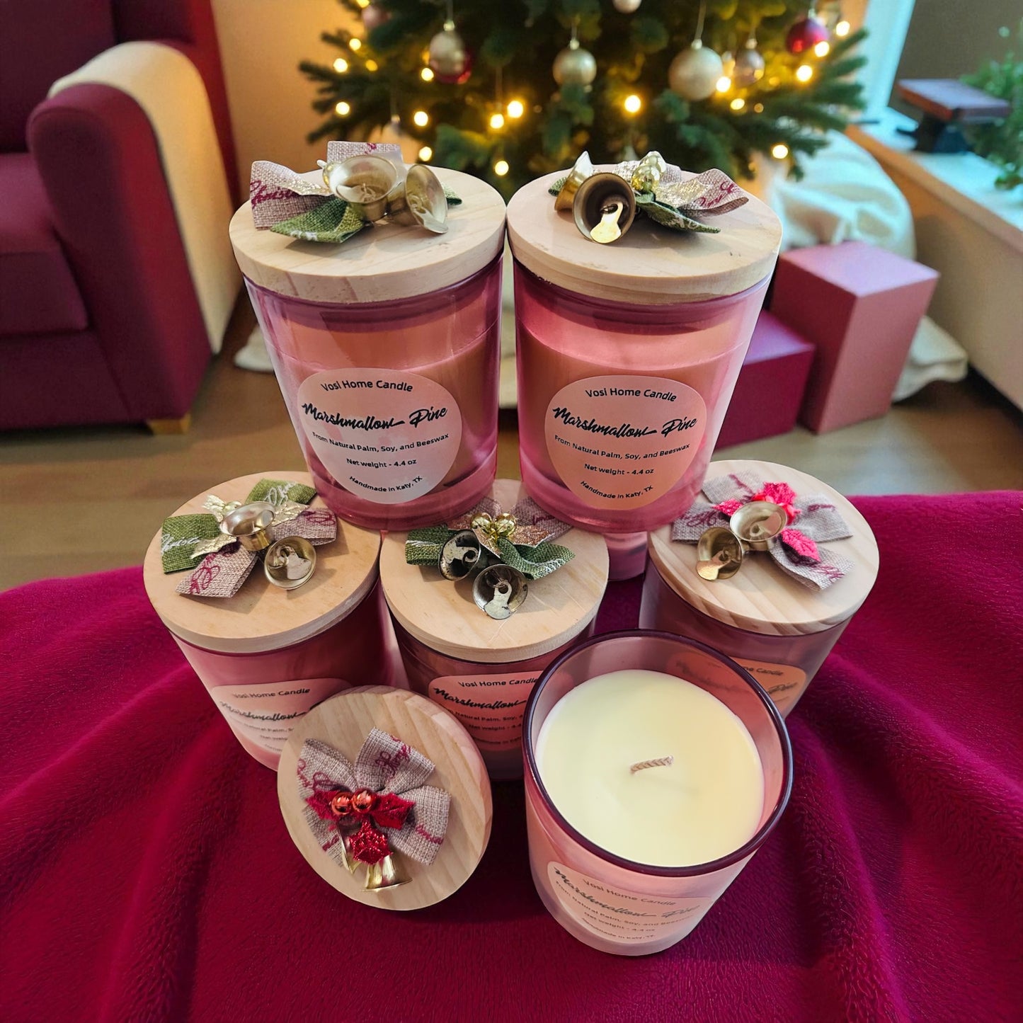 Marshmallow Pine Candle