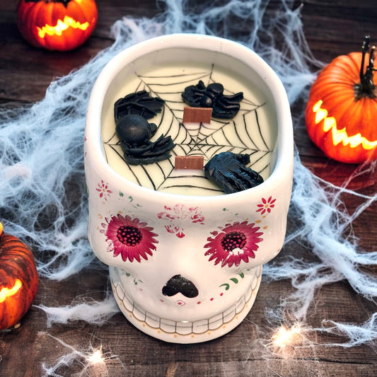 Halloween Peppermint Candle