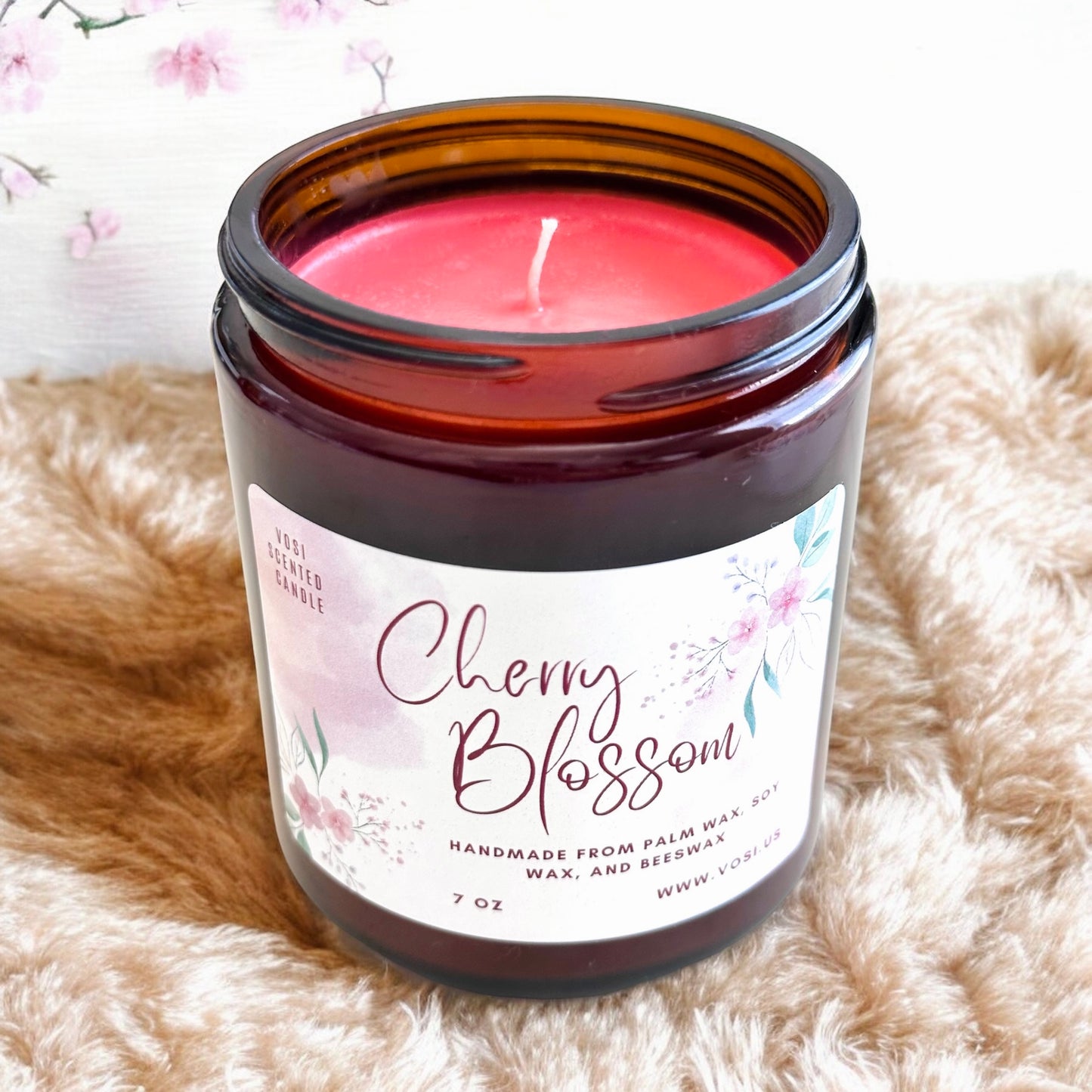 Combo Cherry Blossom Candle - Reed Diffuser