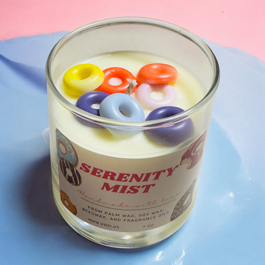 Serenity Mist Candle Froot Loops Decor