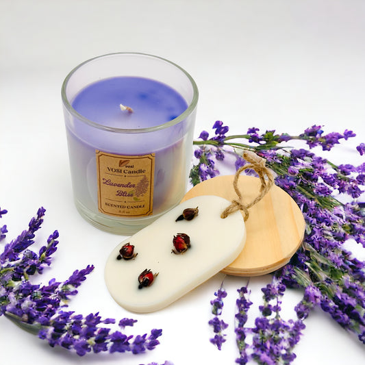 Lavender Bliss Candle - Scented Wax Sachet