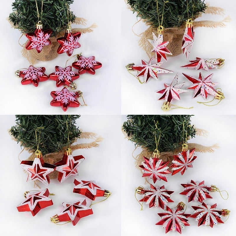 Set of 9 Christmas Ornaments